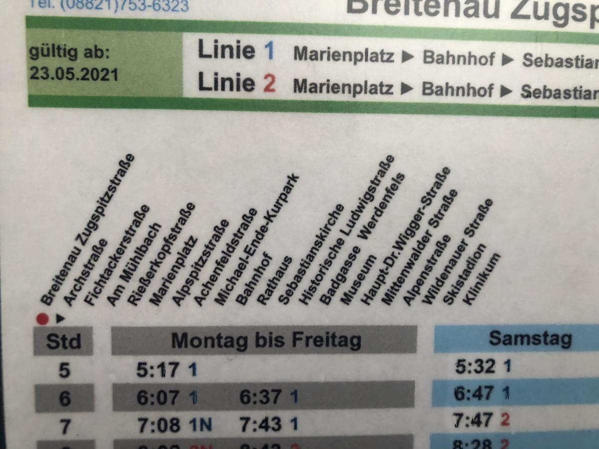 Ferienwohnung Anette Garmisch-Partenkirchen Dış mekan fotoğraf