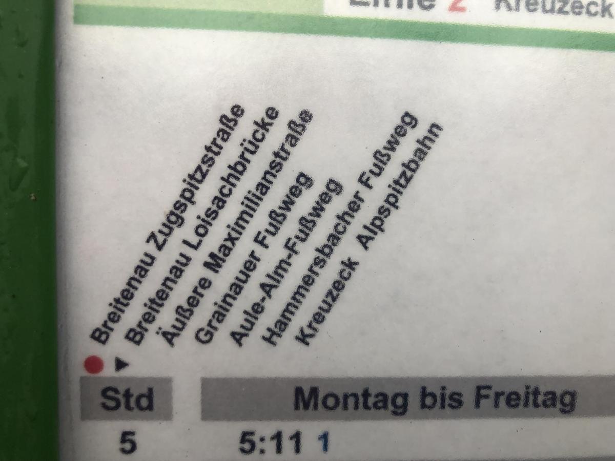 Ferienwohnung Anette Garmisch-Partenkirchen Dış mekan fotoğraf